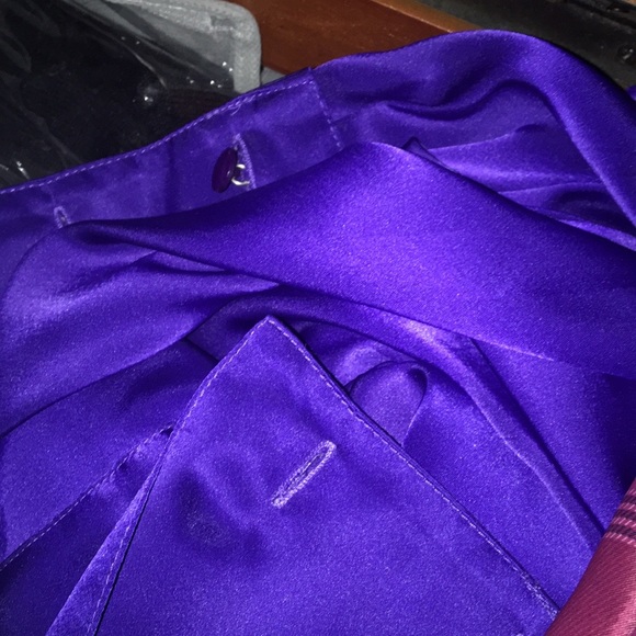 Jones of New York Petite Periwinkle blouse - Picture 6 of 7